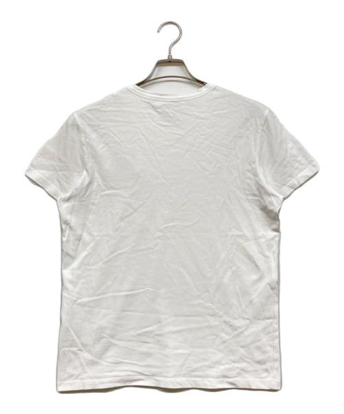 MONCLER（モンクレール）MONCLER (モンクレール) MAGLIA SCOLLO A V ホワイト サイズ:Mの古着・服飾アイテム