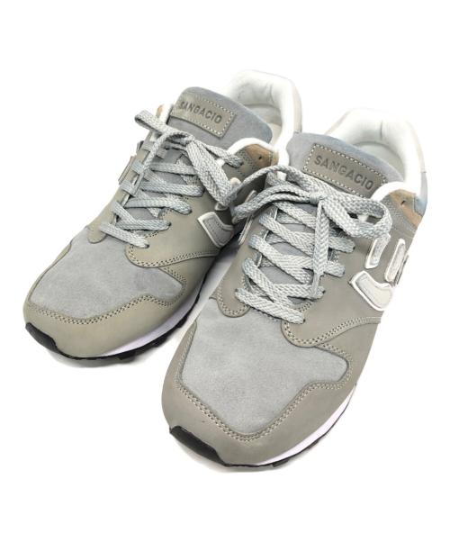 Sangacio（サンガッチョ）SANGACIO (サンガッチョ) にゅーずスニーカー グレー サイズ:26.5ｃｍの古着・服飾アイテム