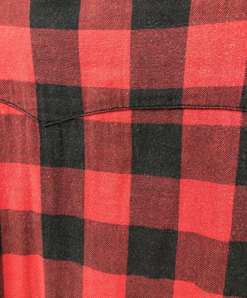 POLO COUNTRY（ポロカントリー）POLO COUNTRY (ポロカントリー) ダブルフェイス ウエスタンシャツ レッド サイズ:Sの古着・服飾アイテム