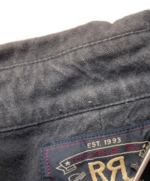 RRL（ダブルアールエル）RRL (ダブルアールエル) ボタンダウンシャツ ブラック サイズ:Sの古着・服飾アイテム