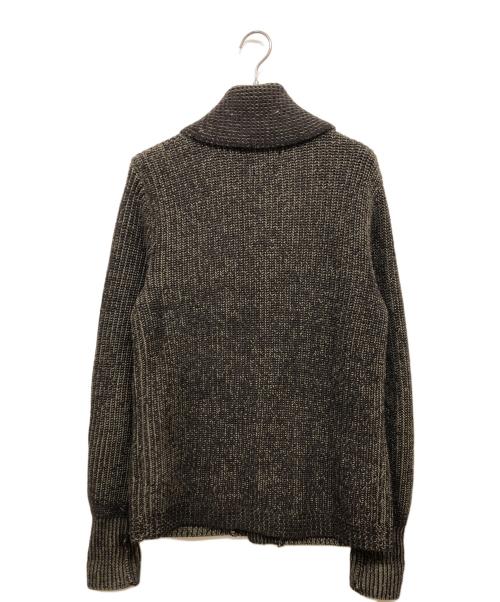 RRL（ダブルアールエル）RRL (ダブルアールエル) ショールカラーカーディガン ブラウン サイズ:Mの古着・服飾アイテム