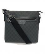 GUCCIグッチ）の古着「GGスプリーム ショルダーバッグ」｜ブラック