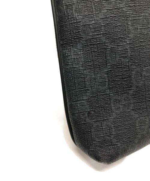 GUCCI（グッチ）GUCCI (グッチ) GGスプリーム ショルダーバッグ ブラックの古着・服飾アイテム