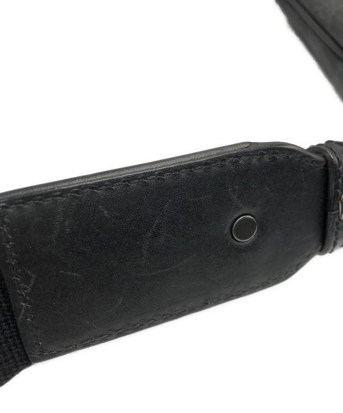 GUCCI（グッチ）GUCCI (グッチ) GGスプリーム ショルダーバッグ ブラックの古着・服飾アイテム