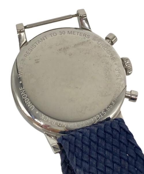 UNDONE（アンダーン）UNDONE (アンダーン) スキッパーウォッチ ネイビーの古着・服飾アイテム