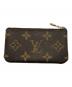 LOUIS VUITTON (ルイ ヴィトン) モノグラム ポシェット・クレ ブラウン：15000円