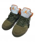 NIKEナイキ）の古着「AIR JORDAN 5 RETRO ARMY OLIVE」｜オリーブ
