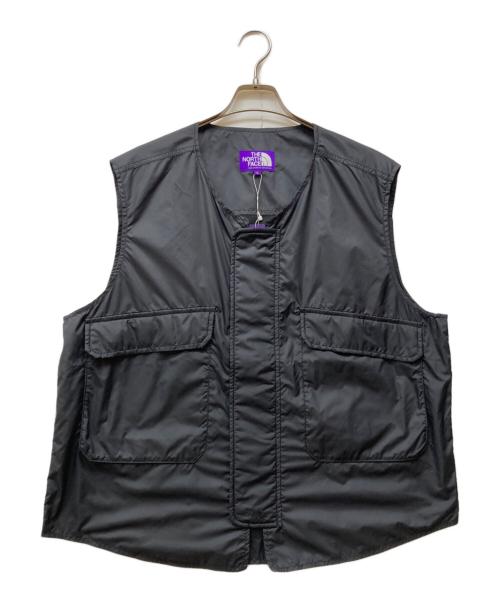 THE NORTHFACE PURPLELABEL（ザ・ノースフェイス パープルレーベル）THE NORTHFACE PURPLELABEL (ザ・ノースフェイス パープルレーベル) MOUNTAIN WIND VEST ブラック サイズ:L 未使用品の古着・服飾アイテム