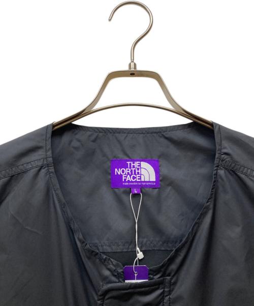 THE NORTHFACE PURPLELABEL（ザ・ノースフェイス パープルレーベル）THE NORTHFACE PURPLELABEL (ザ・ノースフェイス パープルレーベル) MOUNTAIN WIND VEST ブラック サイズ:L 未使用品の古着・服飾アイテム