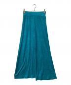 SIMON MILLER×L'appartementサイモンミラー×アパルトモン）の古着「テリーワイドパンツ」｜ブルー