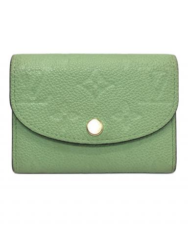 極美品 ルイヴィトン ポルトモネ ロザリ アンプラント グリーン ミニ財布 3001019022387022_01_6440w.jpeg