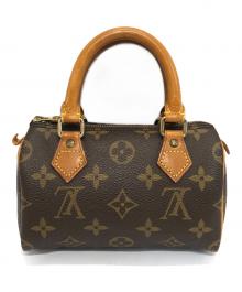LOUIS VUITTON（ルイ ヴィトン）の古着「モノグラム ミニスピーディ」｜ブラウン