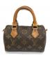 LOUIS VUITTON (ルイ ヴィトン) モノグラム ミニスピーディ ブラウン：45000円