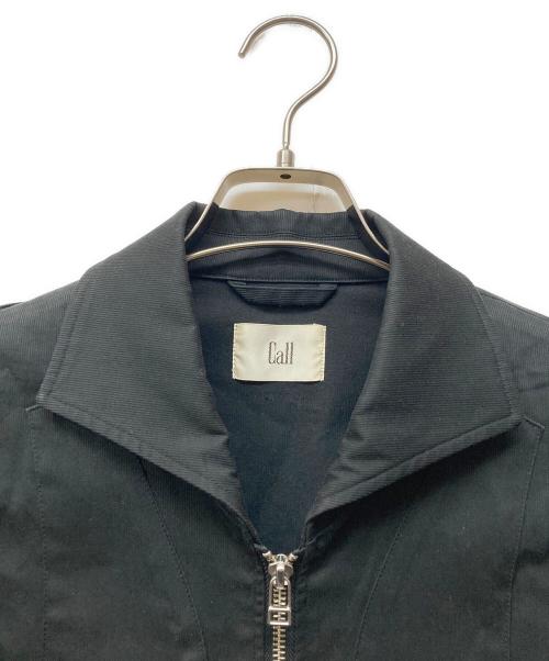 Call（コール）call (コール) PLEATS SLEEVE BLOUSON ブラック サイズ:１の古着・服飾アイテム