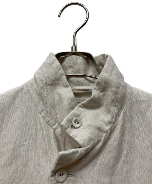 Vlas Blomme（ヴラスブラム）Vlas Blomme (ヴラスブラム) Cotton Linen ラチネジャケット アイボリー サイズ:FREEの古着・服飾アイテム