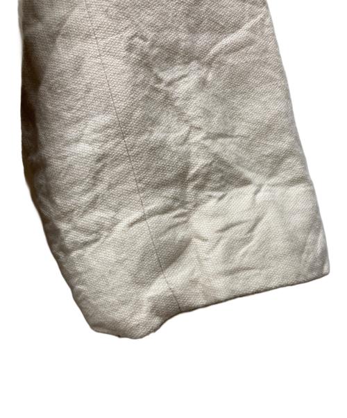 Vlas Blomme（ヴラスブラム）Vlas Blomme (ヴラスブラム) Cotton Linen ラチネジャケット アイボリー サイズ:FREEの古着・服飾アイテム