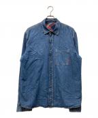 DIESELディーゼル）の古着「D-WEAR-B」｜レッド×インディゴ