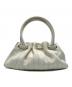 Ferragamo (フェラガモ) レザーステッチハンドバッグ ホワイト：12000円
