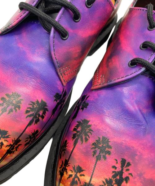 Dr.Martens（ドクターマーチン）Dr.Martens (ドクターマーチン) 1461 LA 3ホールシューズ パープル サイズ:UK8の古着・服飾アイテム