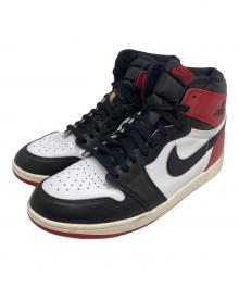 NIKE（ナイキ）の古着「Air Jordan 1 Retro High OG "Black Toe Reimagined"」｜レッド×ブラック