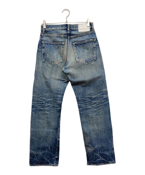 Ron Herman（ロンハーマン）Ron Herman (ロンハーマン) ダメージ加工セルビッチデニムパンツ インディゴ サイズ:30の古着・服飾アイテム