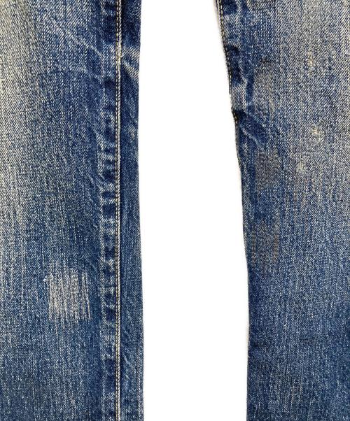 Ron Herman（ロンハーマン）Ron Herman (ロンハーマン) ダメージ加工セルビッチデニムパンツ インディゴ サイズ:30の古着・服飾アイテム