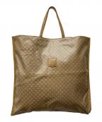 CELINEセリーヌ）の古着「マカダムPVCトートバッグ」｜ベージュ