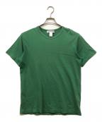 COMME des GARCONS SHIRTコムデギャルソンシャツ）の古着「バックプリントTシャツ」｜グリーン