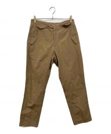 BOTTEGA VENETA（ボッテガベネタ）の古着「ミリタリーサンプリングコットントラウザー」｜ベージュ