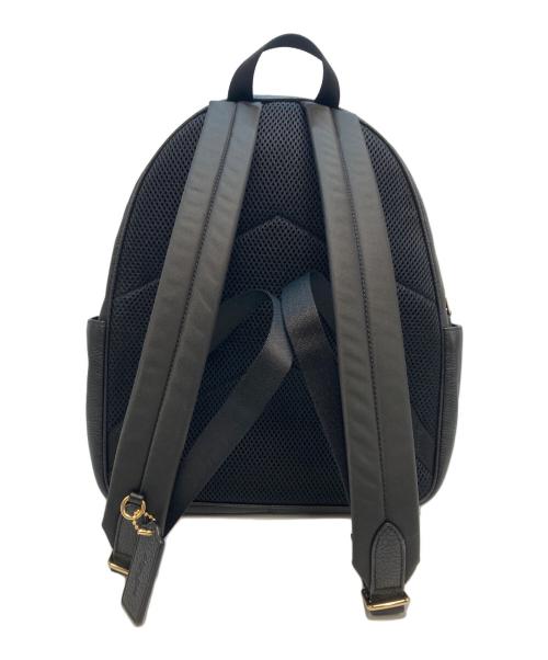 COACH（コーチ）COACH (コーチ) COURT バックパック ブラック×ゴールドの古着・服飾アイテム