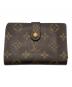 LOUIS VUITTON（ルイ ヴィトン）の古着「モノグラム ポルトモネ・ビエ・ヴィエノワ」｜ブラウン