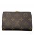 LOUIS VUITTON (ルイ ヴィトン) モノグラム ポルトモネ・ビエ・ヴィエノワ ブラウン：10000円