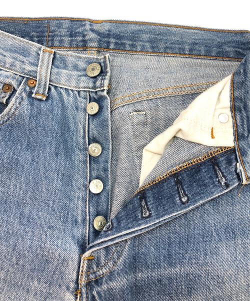 LEVI'S（リーバイス）LEVI'S (リーバイス) ハチマルデニムパンツ ブルー サイズ:30×34の古着・服飾アイテム