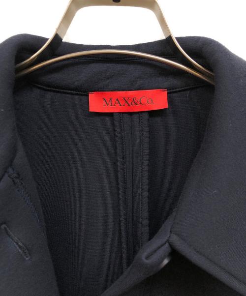 MaxMara（マックスマーラ）MaxMara (マックスマーラ) ステンカラーコート ネイビー サイズ:SIZE Mの古着・服飾アイテム