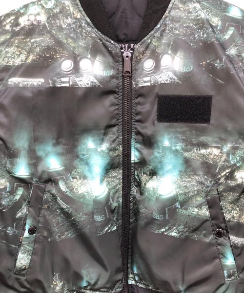 AVIREX（アヴィレックス）AVIREX (アヴィレックス) QUILT MA-1 ”MIDGAR” AVIREX FINAL FANTASY ブラック サイズ:Lの古着・服飾アイテム