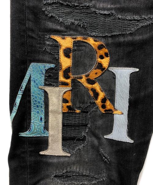 AMIRI（アミリ）AMIRI (アミリ) デニムパンツ ブラック サイズ:30の古着・服飾アイテム