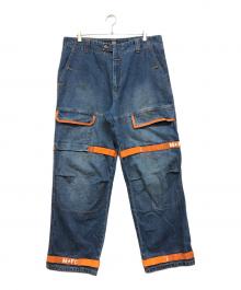 MARITHE+FRANCOIS GIRBAUD（マリテフランソワジルボー）の古着「シャトルデニムパンツ」｜インディゴ