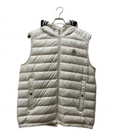 MONCLER（モンクレール）の古着「CLAI ダウンベスト」｜ホワイト