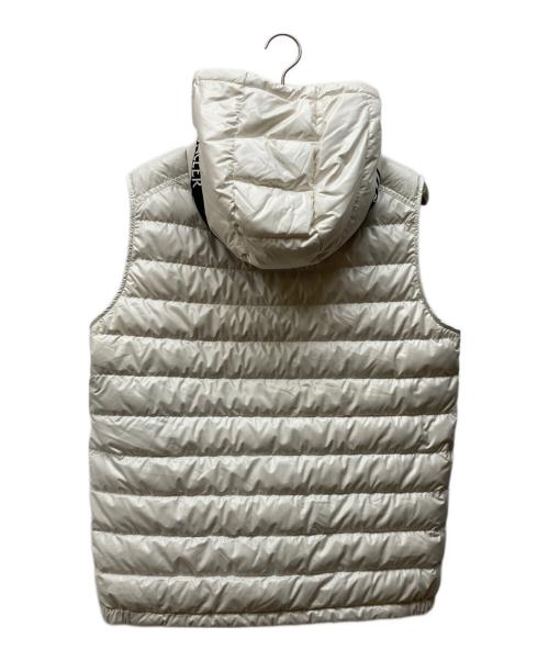 MONCLER（モンクレール）MONCLER (モンクレール) CLAI ダウンベスト ホワイト サイズ:3の古着・服飾アイテム