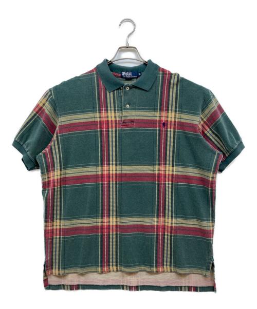 POLO RALPH LAUREN（ポロ・ラルフローレン）POLO RALPH LAUREN (ポロ・ラルフローレン) ポロシャツ グリーン サイズ:XLの古着・服飾アイテム