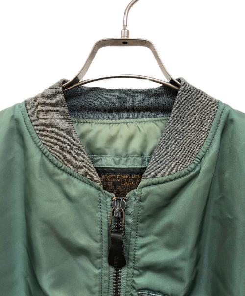 ALPHA（アルファ）ALPHA (アルファ) MA-1ジャケット カーキ サイズ:Lの古着・服飾アイテム