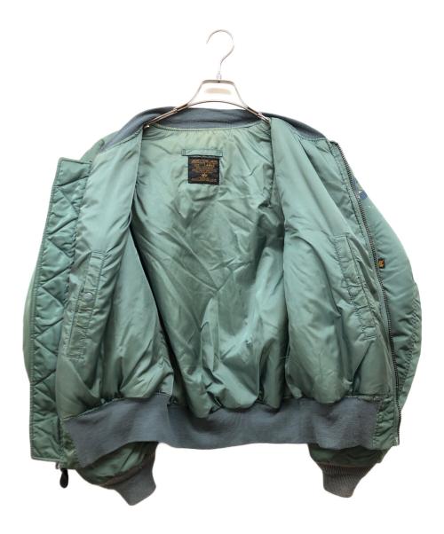 ALPHA（アルファ）ALPHA (アルファ) MA-1ジャケット カーキ サイズ:Lの古着・服飾アイテム