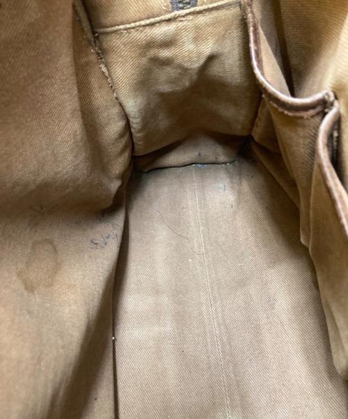 POLO RALPH LAUREN（ポロ・ラルフローレン）POLO RALPH LAUREN (ポロ・ラルフローレン) レザーボストンバッグ ブラウンの古着・服飾アイテム