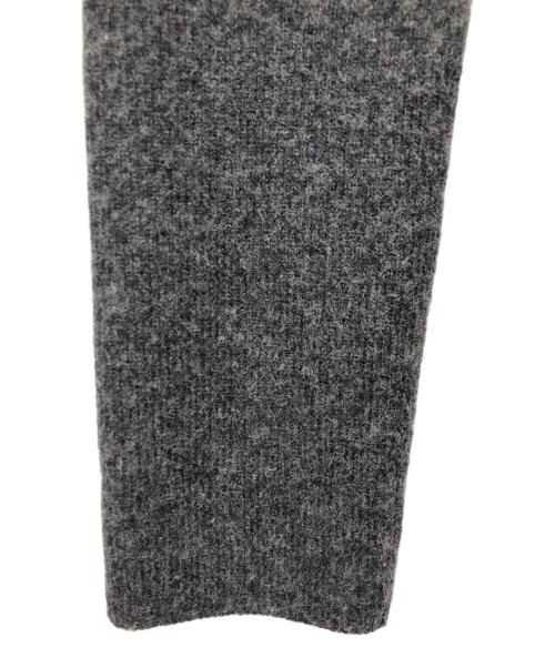 CLANE（クラネ）CLANE (クラネ) FRILL V NECK KNIT グレー サイズ:1の古着・服飾アイテム