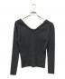 CLANE (クラネ) FRILL V NECK KNIT グレー サイズ:1：10000円