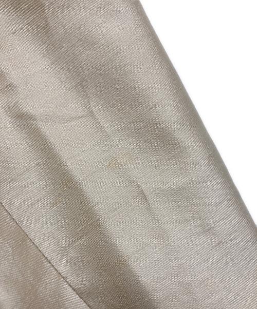 DOLCE & GABBANA（ドルチェ＆ガッバーナ）DOLCE & GABBANA (ドルチェ＆ガッバーナ) シルクテーラードジャケット ベージュ サイズ:42の古着・服飾アイテム