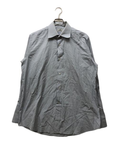 HERMES（エルメス）HERMES (エルメス) ドレスシャツ スカイブルー サイズ:41の古着・服飾アイテム