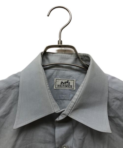 HERMES（エルメス）HERMES (エルメス) ドレスシャツ スカイブルー サイズ:41の古着・服飾アイテム