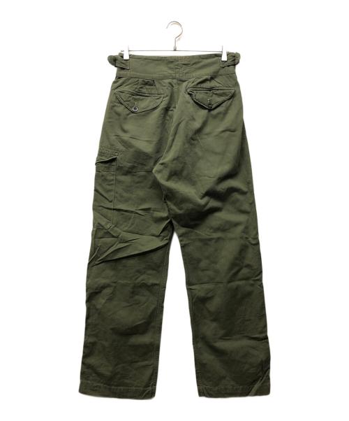 British Army（ブリティッシュアーミー）British Army (ブリティッシュアーミー) British Army 1950 pattern グルカパンツ オリーブ サイズ:33の古着・服飾アイテム