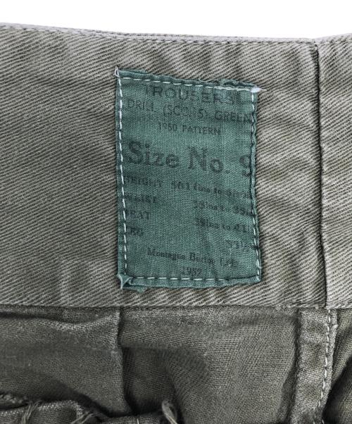 British Army（ブリティッシュアーミー）British Army (ブリティッシュアーミー) British Army 1950 pattern グルカパンツ オリーブ サイズ:33の古着・服飾アイテム